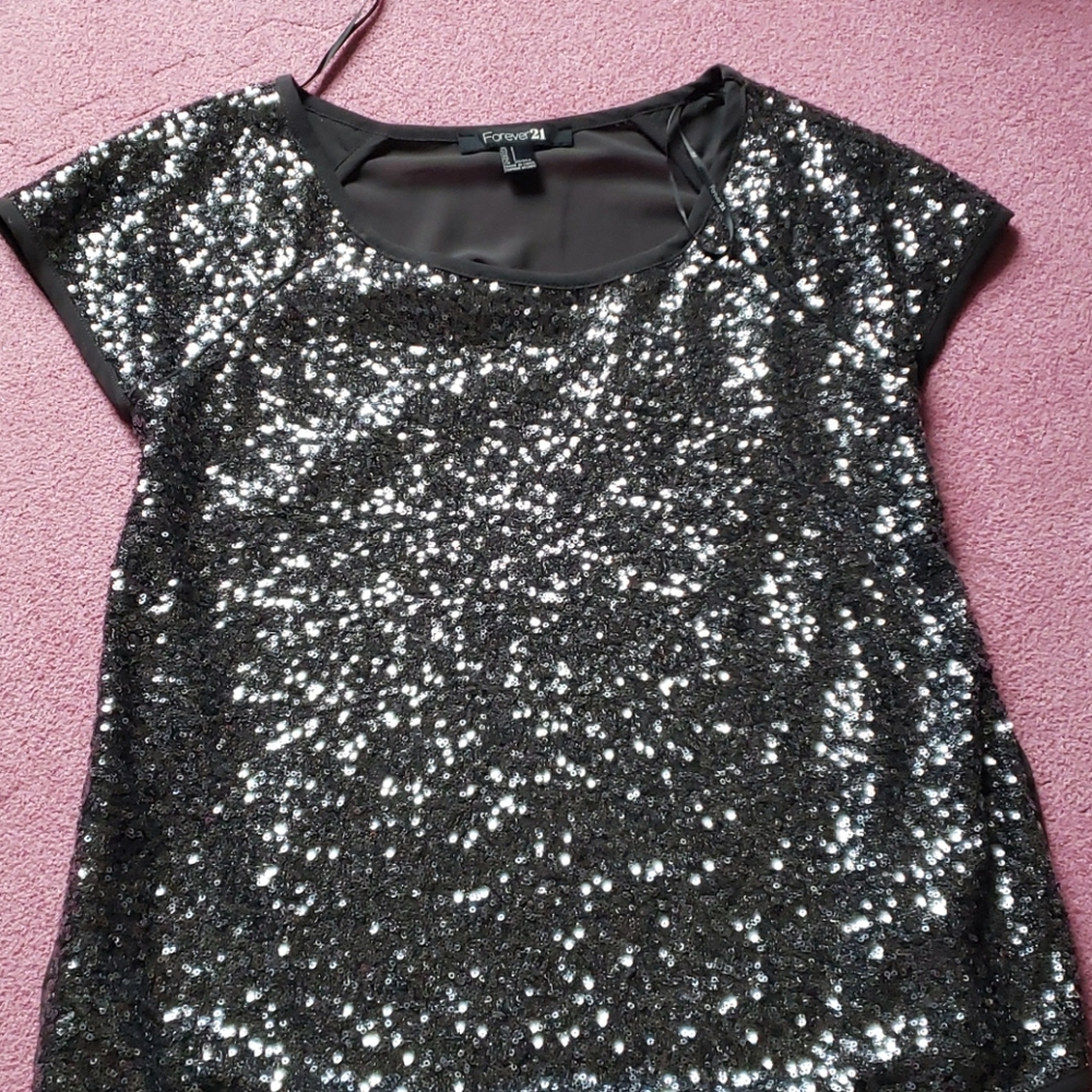Sequin top